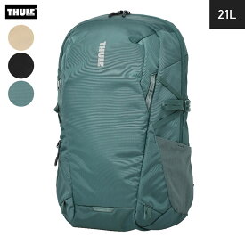 《今だけ！全品ポイントアップ中》スーリー リュック 21L バックパック THULE ENROUTE BACKPACK 鞄 リュックサック ディパック デイパック 通勤 出張 通学 旅行 PC パソコン タブレット トラベルバッグ 黒 アウトドア サイドポケット ポケット多数