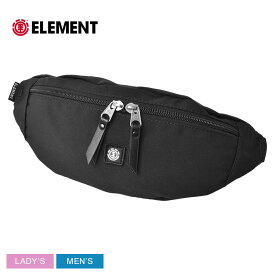 《今だけ！全品ポイントアップ中》ボディバッグ エレメント メンズ レディース ELEMENT JOCK BAG ウエストバッグ ウエストポーチ カバン ブランド ストリート シンプル かばん 鞄 バッグ サーフ キャンプ 旅行 おしゃれ スケーター スケートボード 人気 黒