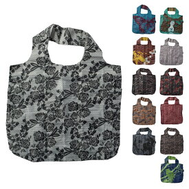 ENVIROSAX バッグ エンビロサックス エコバック 折りたたみ ショッピングバッグ トートバッグ ハンドバッグ コンパクト エコ 軽い 軽量 おしゃれ 買い物バッグ 動物 アニマル 犬 猫 鳥 総柄 花柄 ブラック 黒 レッド グリーン