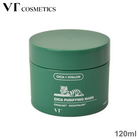 《今だけ！全品ポイントアップ中》【航空便対象外商品】 VT COSMETICS フェイスパック メンズ レディース VT シカピュリファイングマスク シカ コスメ スキンケア 肌荒れ スキンケア 韓国コスメ 保湿 美容 天然成分 緑 VTPD39065 VT CICA PURYFYING MASK【ラッピング対象外】