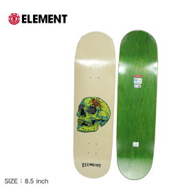 《今だけ！全品ポイントUP》エレメント デッキ メンズ レディース ELEMENT HIROTTON ETHAN LOY DECK スケートボード スケボー ストリート HIROTTON ヒロットン グラフィック ETHAN LOY イーサン・ロイ シグネチャー デッキ プロモデル 8.5インチ オフホワイト