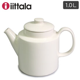 《全品ポイントアップ中》イッタラ ティーマ ティーポット 1L ホワイト TEEMA TEA POT WHITE iittala 1000ml キッチン インテリア 食器 料理 食洗機対応 陶磁器 ギフト プレゼント 結婚祝い 北欧 雑貨 フィンランド 無地 おしゃれ シンプル ブランド【ラッピング対象外】