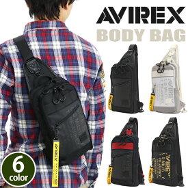 AVIREX アビレックス ボディバッグ メンズ ショルダーバッグ ワンショルダー 斜め掛け カバン 男性 男の子 男女兼用 ユニセックス 通勤 通学 小学生 中学生 高校生 大学生 大人 社会人 シンプル カジュアル 縦型 A5 撥水 イーグル EAGLE AVX591