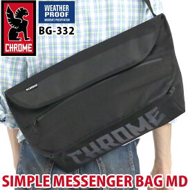 【SALE】 CHROME INDUSTRIES クローム インダストリーズ SIMPLE MESSENGER BAG MD メッセンジャーバッグ 正規品 メンズ レディース A4 通勤 通学 15L ウェザープルーフ