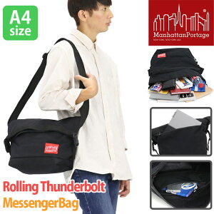 �}���n�b�^���|�[�e�[�W ���b�Z���W���[�o�b�O Rolling Thunderbolt MessengerBag ManhattanPortage �����Y ���f�B�[�X ���j�Z�b�N�X ���i�g�� �ʋ� �ʊw �d�� �w�Z �΂ߊ|�� �V�����_�[ �o�b�O ���΂� A4 MP1