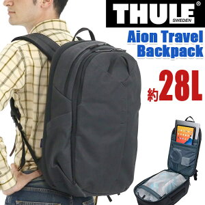 THULE �X�[���[ Aion Travel Backpack 28L ���K�i �����b�N �����Y ���f�B�[�X �����b�N�T�b�N �f�C�p�b�N �o�b�N�p�b�N �s��h 16�C���`MacBook 15.6�C���`PC �^�u���b�g PC���[ A4 B4 �ʊw �ʋ� �r�W�l�X �y