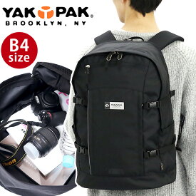 リュックサック YAKPAK ヤックパック リュック バックパック デイパック バッグ かばん A4 B4 サイドポケット 多収納 PC タブレット パソコン収納 学生 高校生 大学生 メンズ レディース ユニセックス 通学 通勤 おしゃれ 人気 自転車通勤 BICYCLE BACKPACK 2110412