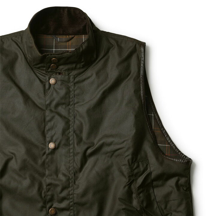 楽天市場】バブアー バラクータ ベスト ジレ ワックス Wax Gilet 