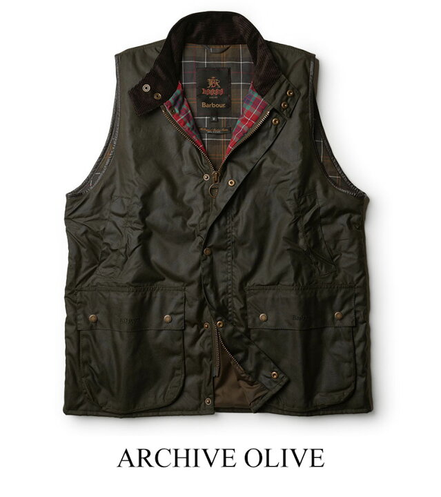楽天市場】バブアー バラクータ ベスト ジレ ワックス Wax Gilet 