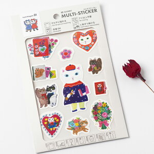 �V�[�� ART TIME MULTI STIKER �}���`�X�e�b�J�[ �k�ݗR�� MLS-KY01 �T���r�[ Zoomy BUNGU �y�G�݁z �y�ԕi�s�z