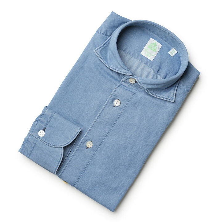 楽天市場】フィナモレ シャツ シャンブレー 2024AW 秋冬 カッタウェイ  