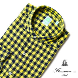 楽天市場 イエロー ブロックチェック シャツの通販