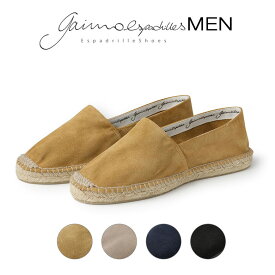 ガイモ GAIMO エスパドリーユ スエード メンズ スリッポン レザー 牛革 ジュート シューズ SERRAJE espadrilles スペイン製