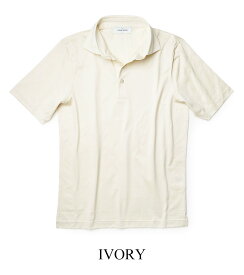 グランサッソ ポロシャツ スキッパー スムースコットン Tシャツ GRAN SASSO 気持ちいい コットン 製品洗い 60103/74002 イタリア製 メンズ【レビュー】