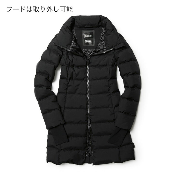楽天市場】ヘルノ ダウン レディース ダウンコート ミドル ゴアテック 