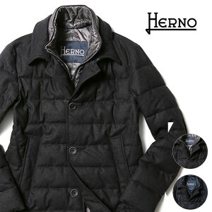 【2点以上購入で5%offクーポン】ヘルノ ウールコート エコダウン メンズ 20AW 秋冬 新作 ステンカラー ハーフ丈 レイヤード HERNO PC0122U ダウン アウター コート 【送料無料】 2020 アウター ブランド 売れ筋【あす楽対応】注目アイテム