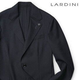 ラルディーニ ジャケット ホップサック LARDINI ROMA ローマ 新型 ポリエステル ウール アンコンジャケット イタリア製 メンズ【レビュー】