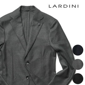 ラルディーニ ジャケット ウール ホップサック アンコンジャケット LARDINI ITIZUMO イタリア製 メンズ 【送料無料】【レビュー】