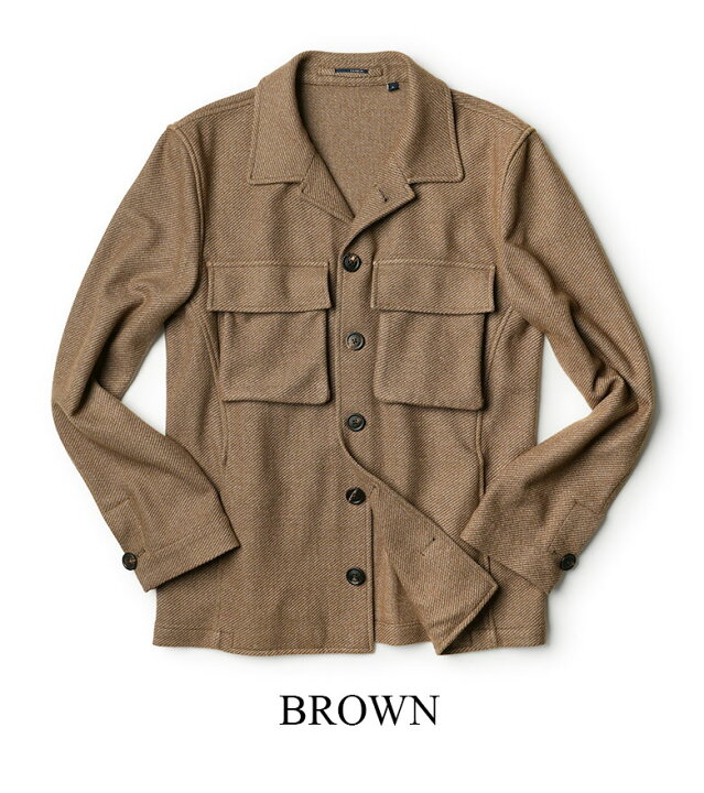楽天市場】ラルディーニ ジャケット CPOジャケット サファリジャケット  