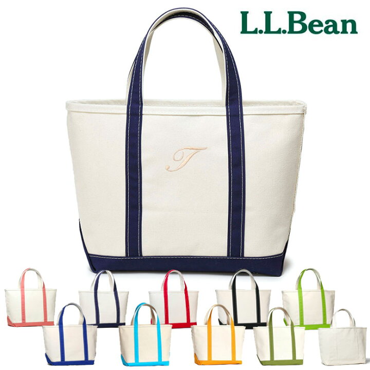 楽天市場】【名入れ刺繍できます】LLBEAN キャンバス トートバッグ M 