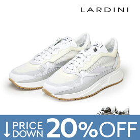 【59800円→47840円】ラルディーニ スニーカー レザー LARDINI YOSUKE AIZAWA 相澤陽介 シューズ 靴 メンズ イタリア製【送料無料】【レビュー】【返品不可】