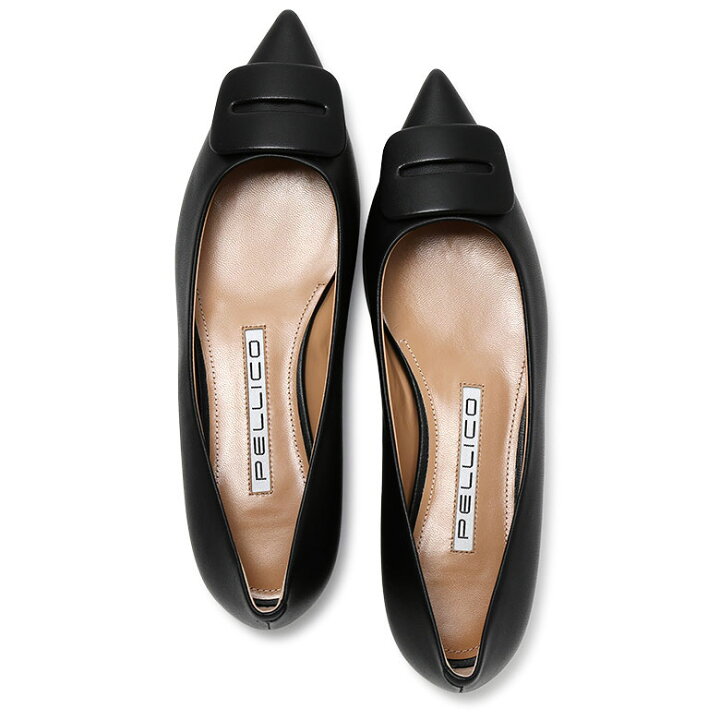 楽天市場】ペリーコ パンプス ポインテッドトゥ レザー スエード  