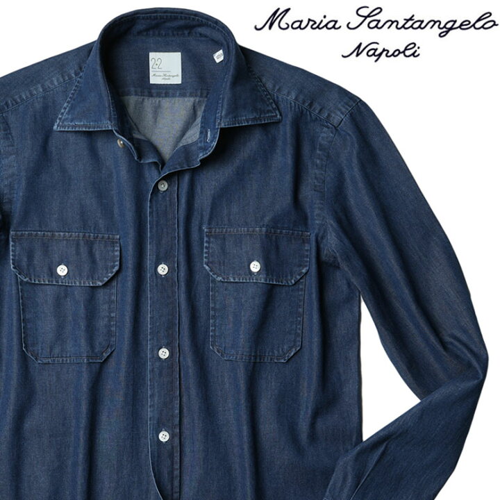 楽天市場】【国内正規品】 マリアサンタンジェロ シャツ デニムシャツ  