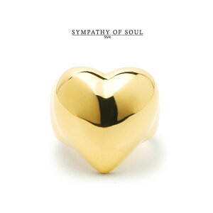 �V���p�V�[�I�u�\�E�� �����O �w�� �n�[�g�^ �S�[���h 18K 18�� ���f�B�[�X�@SYMPATHY OF SOUL style Big Heart Ring �y�ԕi�s�z