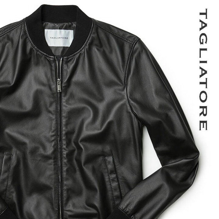 楽天市場】タリアトーレ レザー ジャケット ブルゾン ラムレザー  