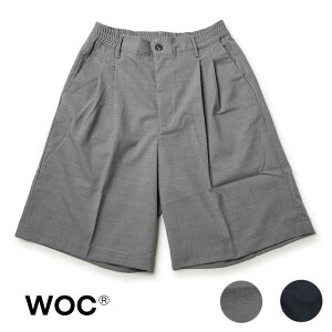 WOC �V���[�g�p���c LUSAKA SHORT 2026SS 026SH109FR �|���G�X�e�� ���[���� �����Y �C�^���A�� World of Colors