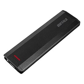 バッファロー SSD 外付け 1.0TB USB3.2Gen2 1000MB/S ポータブル コンパクト PS5/PS4対応(メーカー動作確認済) ブラック SSD-PH1.0U3-BC/N