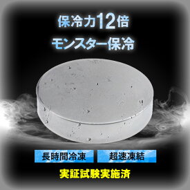 【8月上旬頃より順次発送予定】圧倒的冷却力！保冷力12倍！【モンスター保冷剤】最強 保冷剤 氷点下 クーラーボックス 長時間 モンスター保冷 保冷パック 小型 防災グッズ コンパクト保冷剤 保冷 ステンレス製 アイス保冷剤 ステンレス保冷剤 保冷バッグ ゆうパ
