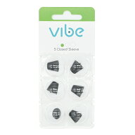 Vibe Go Mini8 Nano8 用 交換用 スリーブ 耳せん Sサイズ 穴なし 6個入 交換時期 3ヶ月 取り換え 汚れ 新…