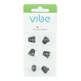 Vibe Mini8 Nano8 用 交換用 スリーブ 耳せん Sサイズ 穴なし 6個入 交換時期 3ヶ月 取り換え 汚れ 新品 耳穴 耳あな 補聴器 耳栓 ヴィーブ 専用