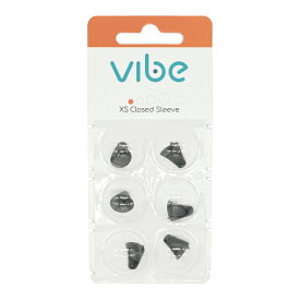 Vibe Mini8 Nano8 用 交換用 スリーブ 耳せん XSサイズ 穴なし 6個入 交換時期 3ヶ月 取り換え 汚れ 新品 耳穴 耳あな 補聴器 耳栓 ヴィーブ 専用