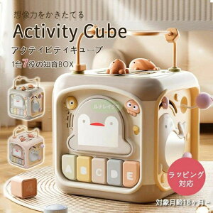 知育玩具 知育おもちゃ アクティビティキューブ 指先知育 誕生日 プレゼント 出産祝い ギフト 女の子 男の子 こども 子供用 型はめ 迷路 楽器 知育玩具 1歳 1歳誕生日プレゼント 1歳 クリスマ