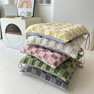 座布団 椅子 クッション 厚め 大きめ 40*40cm ふわふわ オールシーズン ロング シートクッション ざぶとん ダイニングチェア用 お尻が痛くならない 座り心地いい フロアクッション 和室 チェ