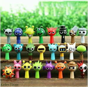 24_ XvL[ tBMA ~jtBMA RN^[h[ ObY LN^[ Sprunki incrediboxhς݊i 5cm