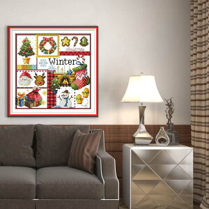 �l�G �N���X�X�e�b�`�L�b�g Season 26×26cm �G�߂̃T���v���[ �~�j 14�J�E���g �}�Ĉ�� �L�b�g �ς�/�Ȃ� �}����� �t�ďH�~ ���S�҃Z�b�g ���� ���S�� �h���イ�L�b�g �h�J�L�b�g �N���X�X�e�b