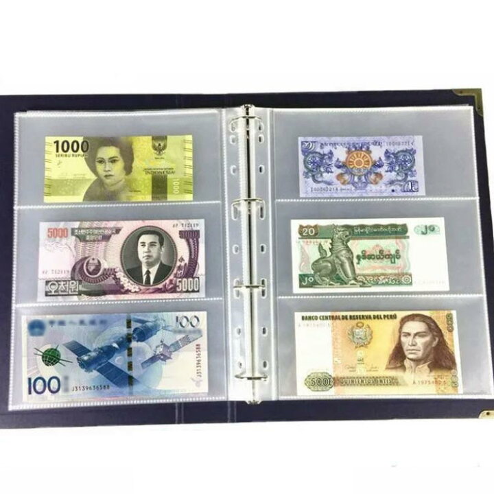 楽天市場】紙幣 硬貨 コレクションファイル コレクションケース 