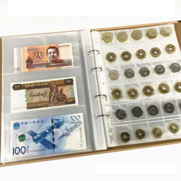 楽天市場】紙幣 硬貨 コレクションファイル コレクションケース 