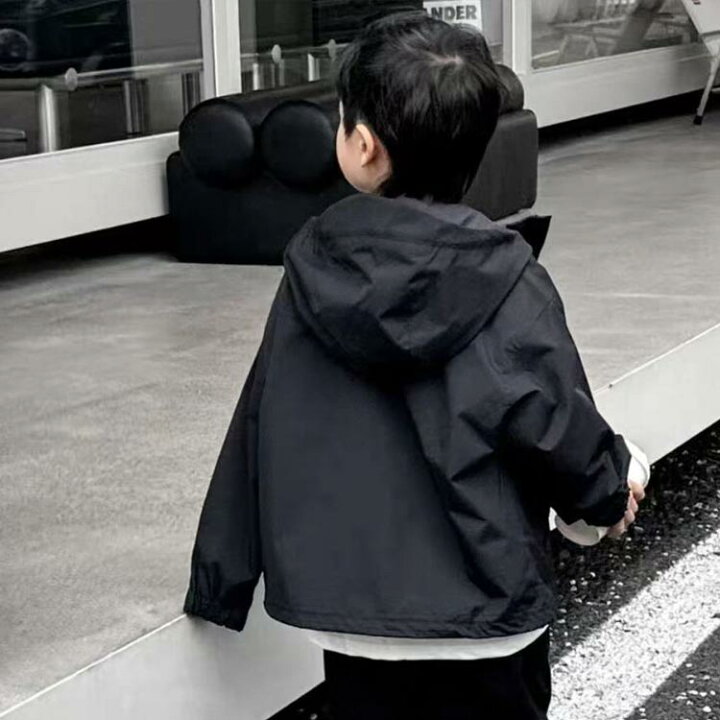 楽天市場】マウンテンパーカー キッズ ウインドブレーカー フード付き  