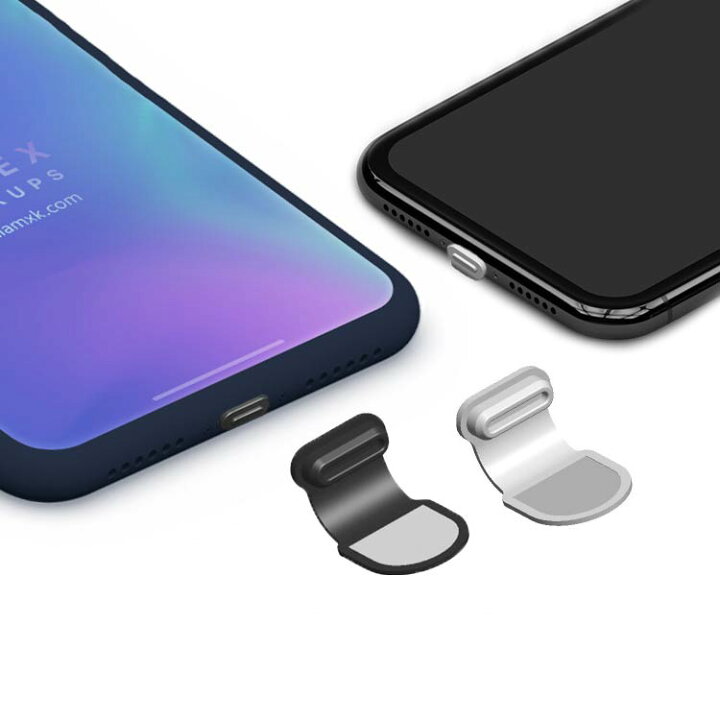 楽天市場】6個セット コネクタキャップ コネクタカバー 充電口キャップ 