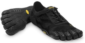 ビブラム Vibram ファイブフィンガーズ レディース KSO EVO Black / ブラック 14W0701 《五本指 シューズ FiveFingers ベアフット トレーニング インドア フィットネス ランニング ウォーキング 靴》