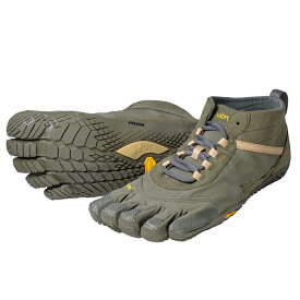 ビブラム Vibram ファイブフィンガーズ メンズ V-TREK Military-Dark Grey / ミリタリー-ダークグレイ 18M7402 《五本指 シューズ fivefingers ベアフット トレーニング ランニング 靴》