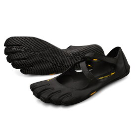 ビブラム Vibram ファイブフィンガーズ レディース V-SOUL Black / ブラック 18W7201 《五本指 シューズ fivefingers ベアフット トレーニング ランニング 靴》