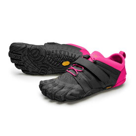 ビブラム Vibram ファイブフィンガーズ レディース V-Train2.0 Black -Pink / ブラック-ピンク 20W7703 日本正規代理店Barefootinc 《五本指 シューズ fivefingers ベアフット トレーニング ランニング 靴》