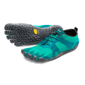 ビブラム Vibram ファイブフィンガーズ レディース V-ALPHA Teal Blue / ブラック 19W7102 《五本指 シューズ fivefingers ベアフット トレーニング ランニング 靴》