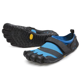 ビブラム Vibram ファイブフィンガーズ メンズ V-AQUA Blue Black / ブルーブラック 19M7301《五本指 シューズ fivefingers ベアフット トレーニング ランニング 靴》