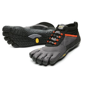 ビブラム Vibram ファイブフィンガーズ メンズ V-TREK INSULATED Black Grey Flame Red / ブラック グレイ フレイムレッド 20M7802《五本指 シューズ fivefingers ベアフット トレーニング ランニング 靴》